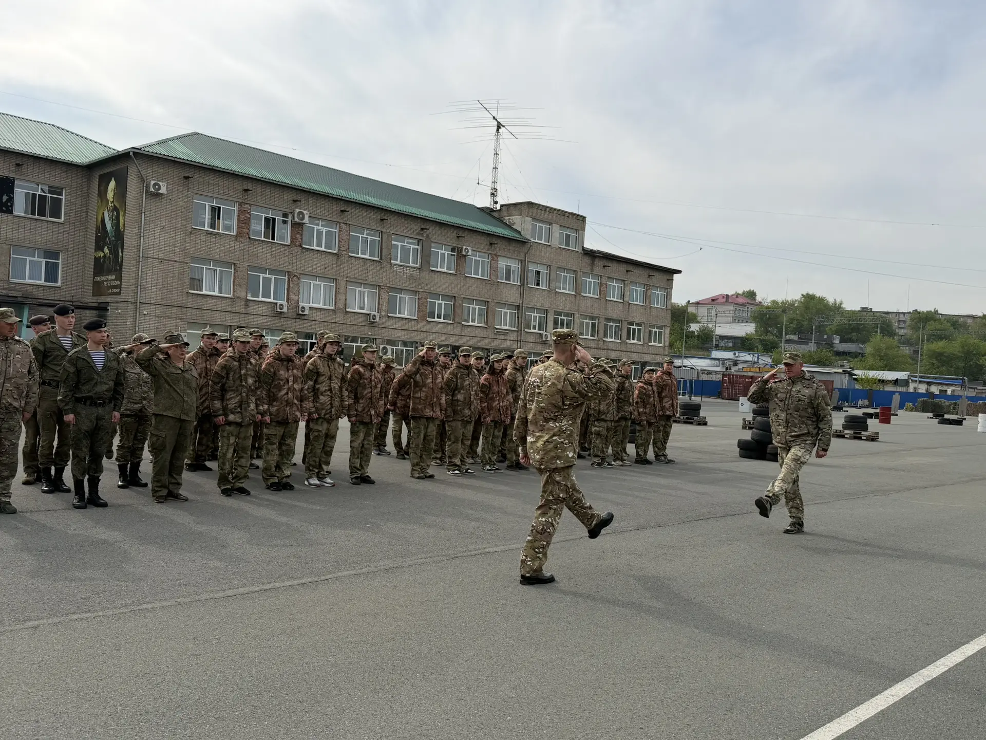 Стажировка курсантов ДВОКУ в Авангарде
