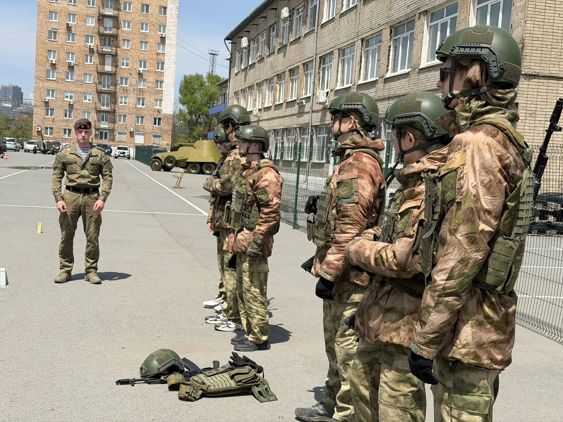Стажировка курсантов ДВОКУ в Авангарде